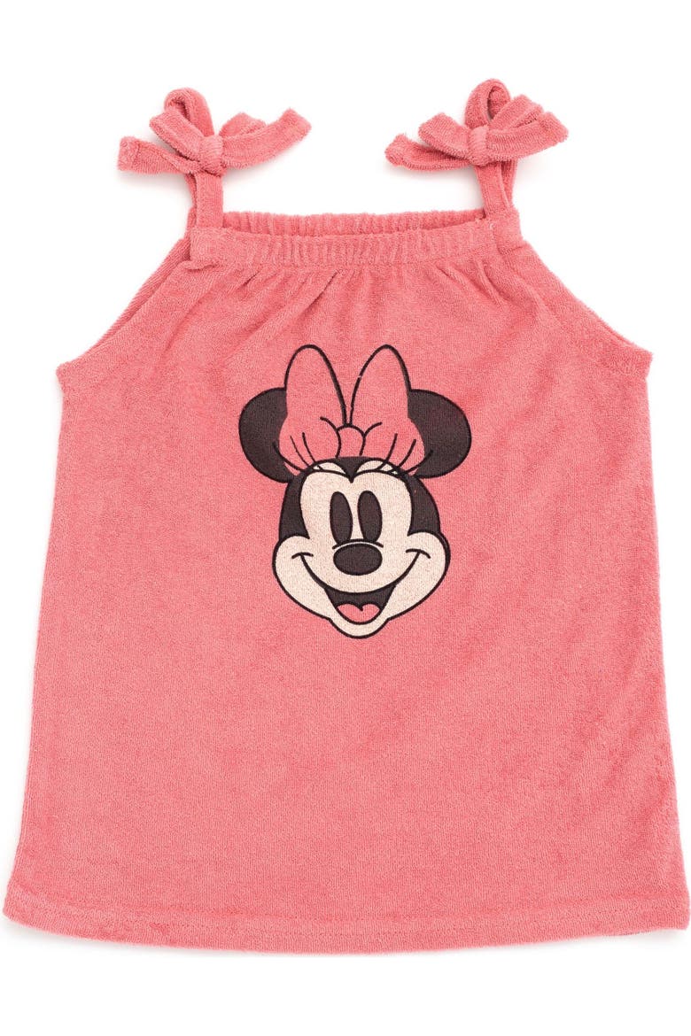 Minnie Mouse Tank Top and Shorts Set with Bucket Hat, Alternate, color, Minnie Mouse Red