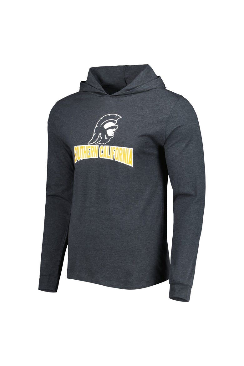 Men's Concepts Sport Cardinal/Charcoal USC Trojans Meter Pullover Hoodie & Pant Sleep Set, Alternate, color, Cardinal