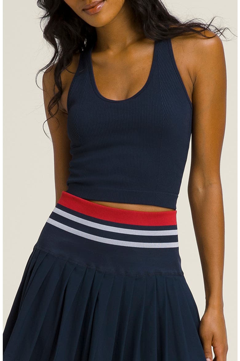 Everyday Brami Rib Bra Tank, Main, color, CLASSIC NAVY