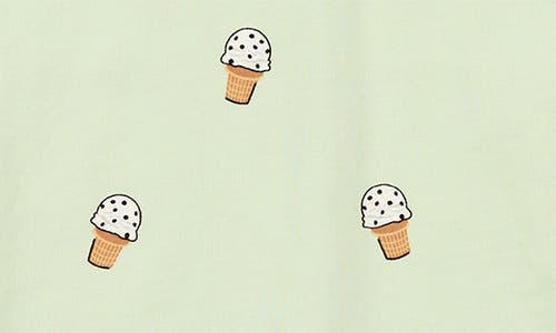 MILES THE LABEL MILES THE LABEL KIDS' ICE CREAM CONE ORGANIC COTTON T-SHIRT