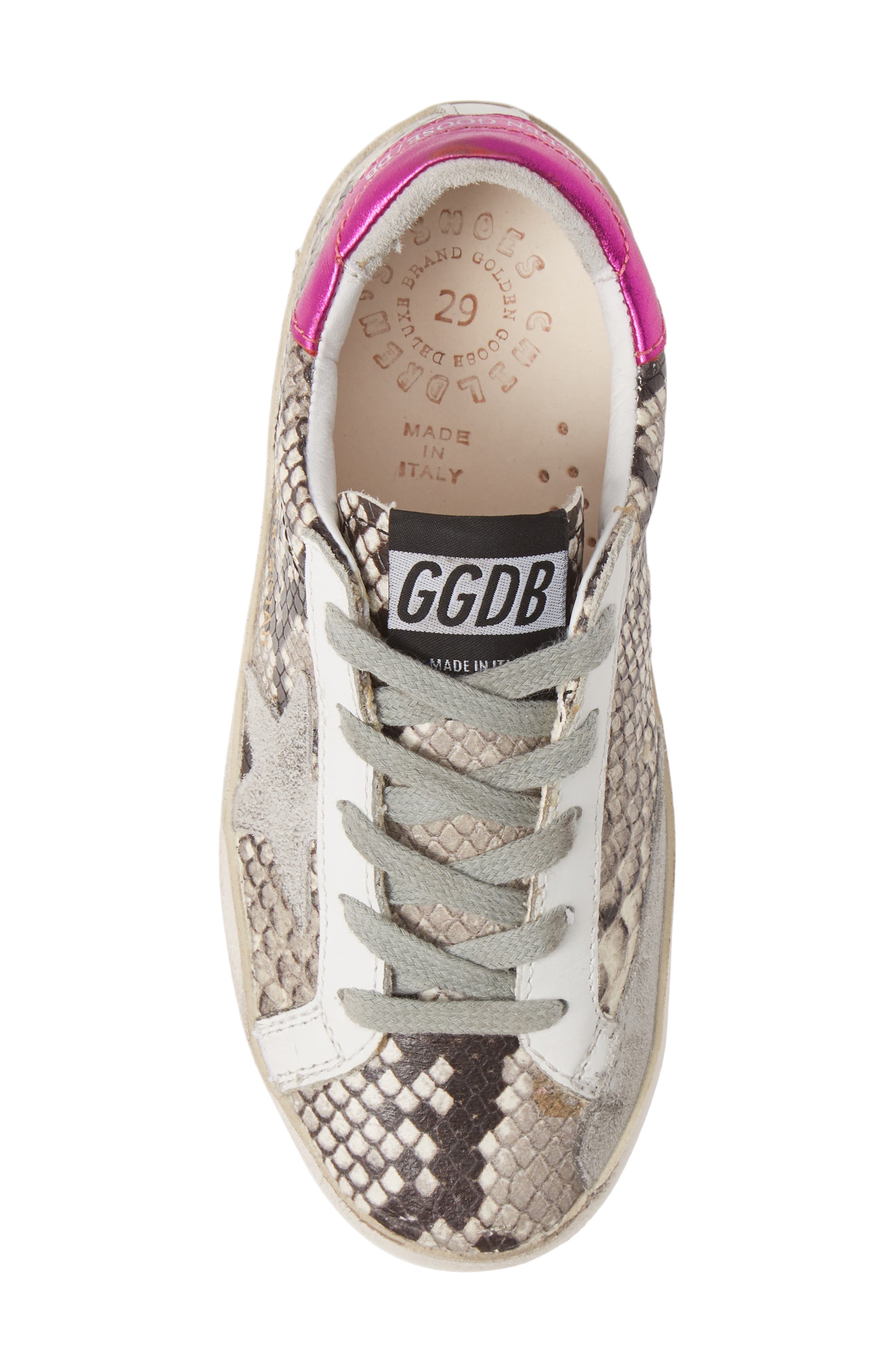 Golden Goose Superstar Low Top Sneaker, Alternate, color, 