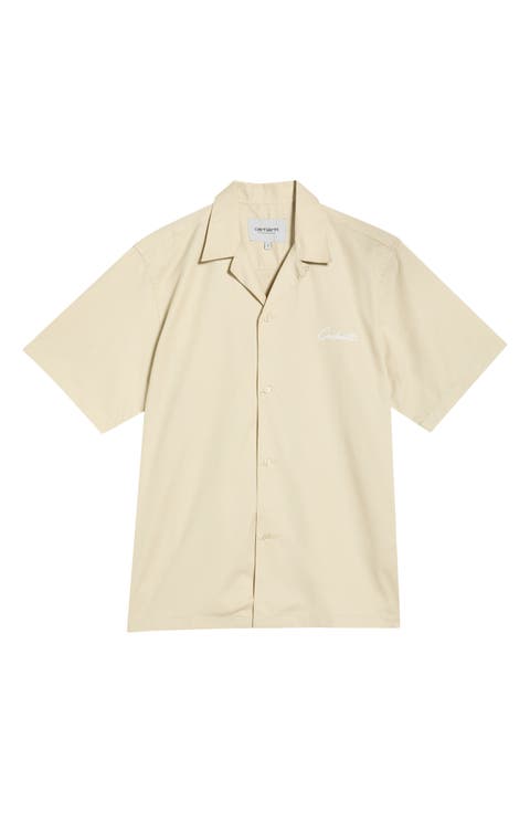 Delray Cotton & Lyocell Camp Shirt