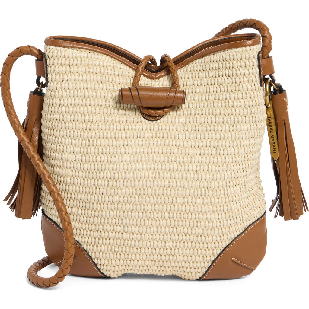 Isabel Marant Taggy Crossbody Bag In Brown