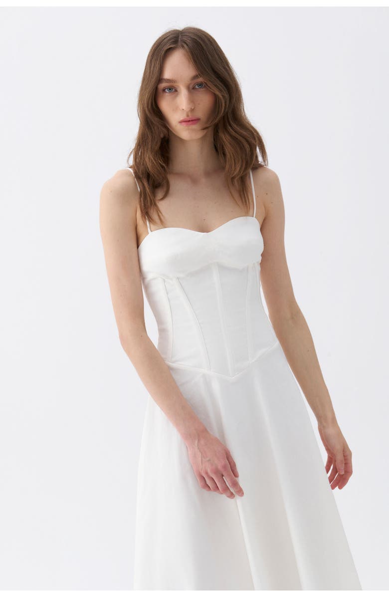 Nocturne Corset Detailed Dress, Alternate, color, 