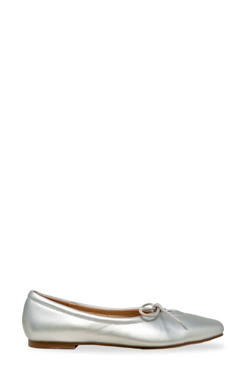 Chase & Chloe Chase And Chloe Tie Ballerina Flat