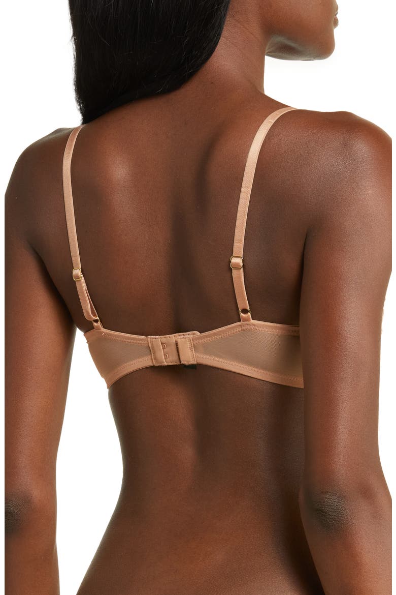 Flora Underwire Contour Bra, Alternate, color, GLAZE/ CASH