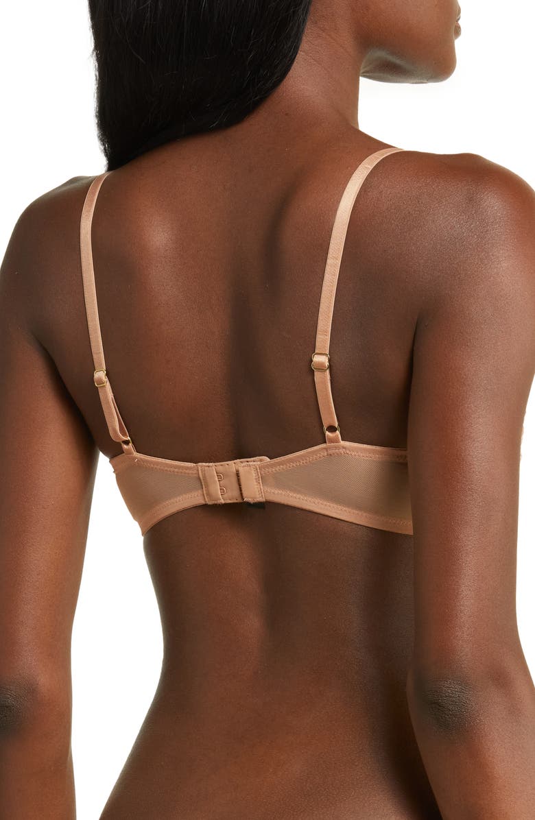 Natori Flora Underwire Contour Bra, Alternate, color, Glaze/ Cash