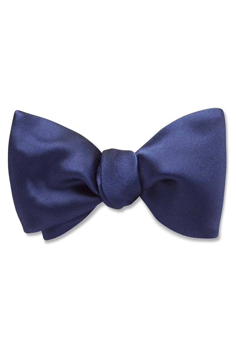 Somerville Marina Silk Woven Bow Tie, Main, color, Standard Self-Tie
