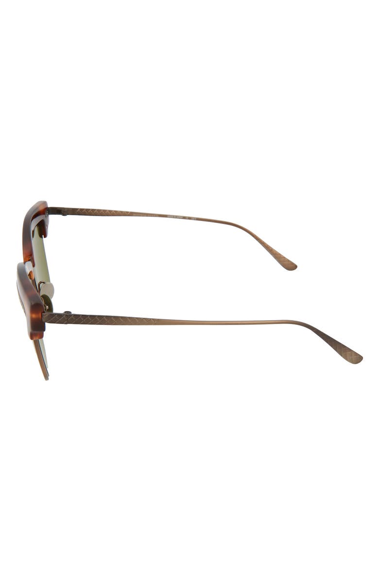 Bottega Veneta 54mm Round Sunglasses, Alternate, color,