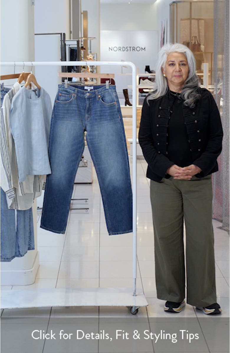 The Blondie High Waist Crop Straight Leg, sales video thumbnail