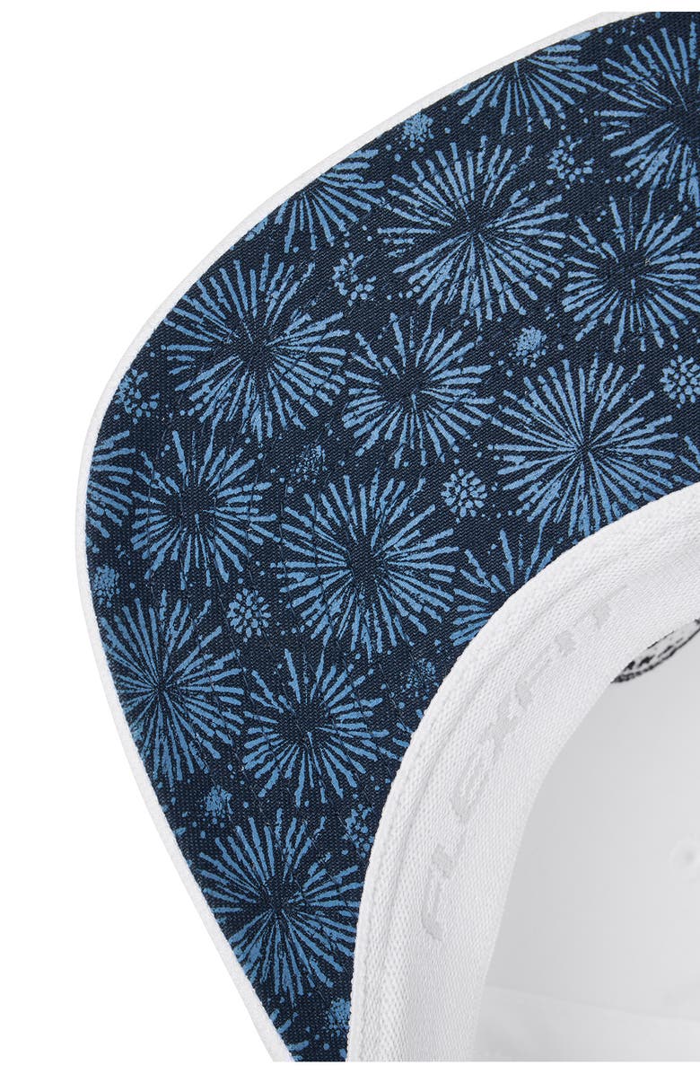 TravisMathew Flag Dad 3.0 Fitted Baseball Cap, Alternate, color, White