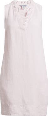Tommy Bahama Two Palms Double Ruffle Linen Dress