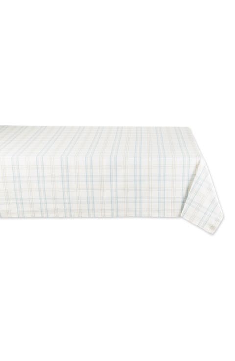 Cottontail Garden Plaid Tablecloth