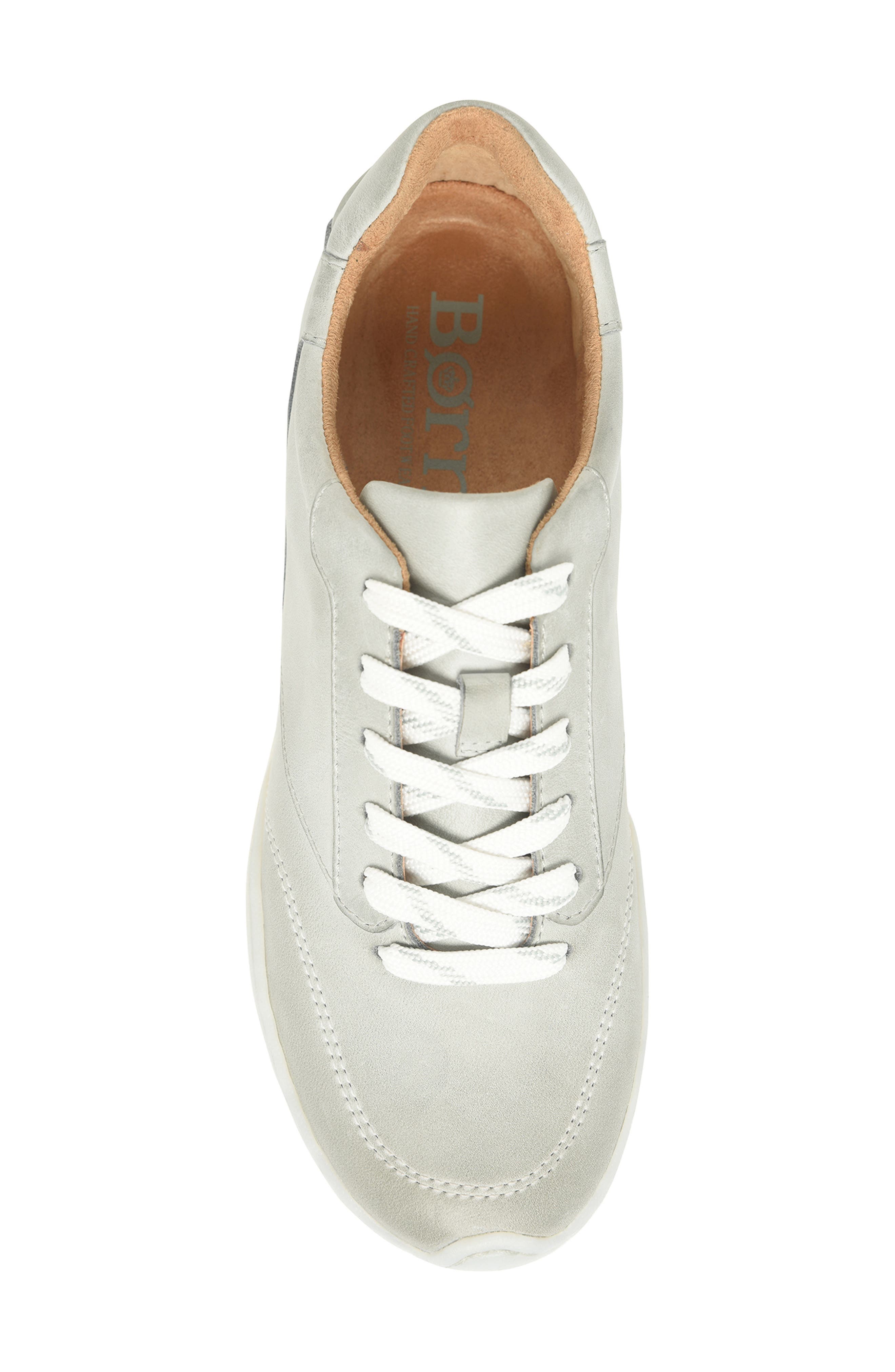 Alma Sneaker, Alternate, color, LIGHT GREEN LEATHER