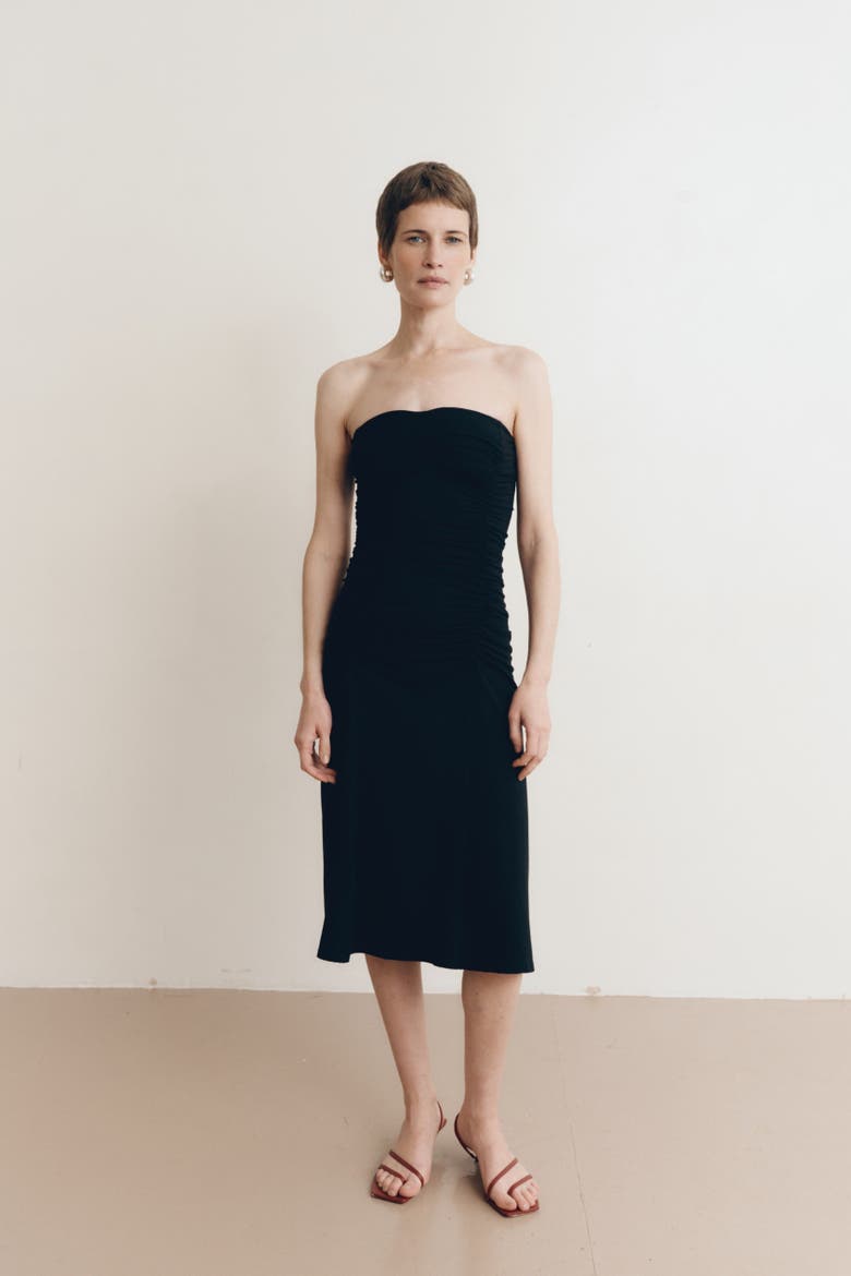 Gaia Dress, Alternate, color, Black