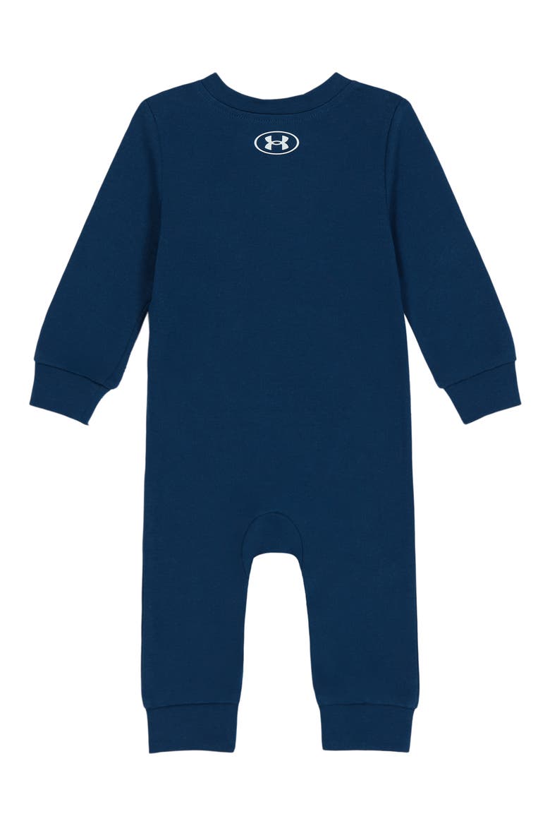 Kids' Logo Coverall & Socks Set, Alternate, color, BLACKOUT NAVY