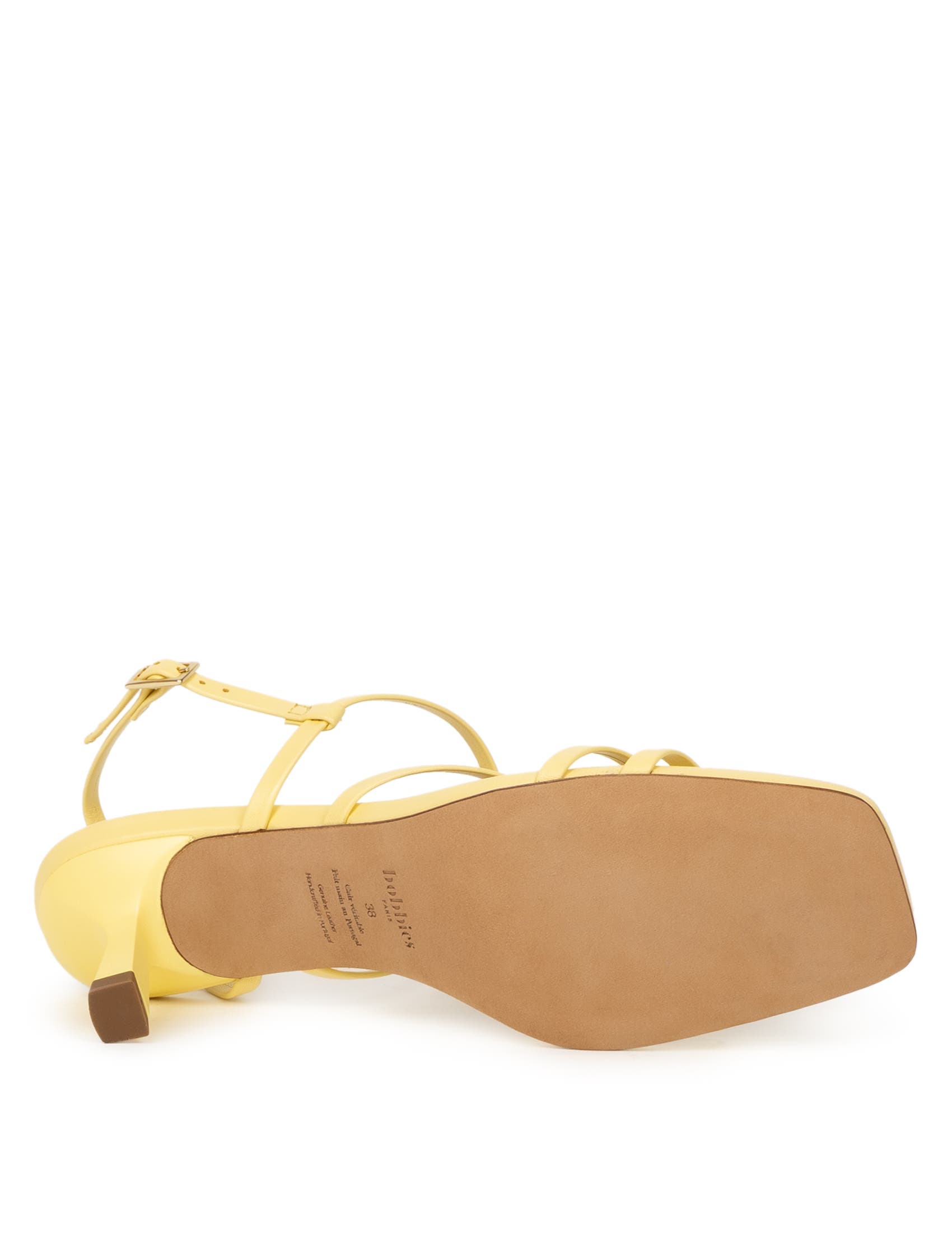 Alix Heeled Sandals, Alternate, color, Lemonade