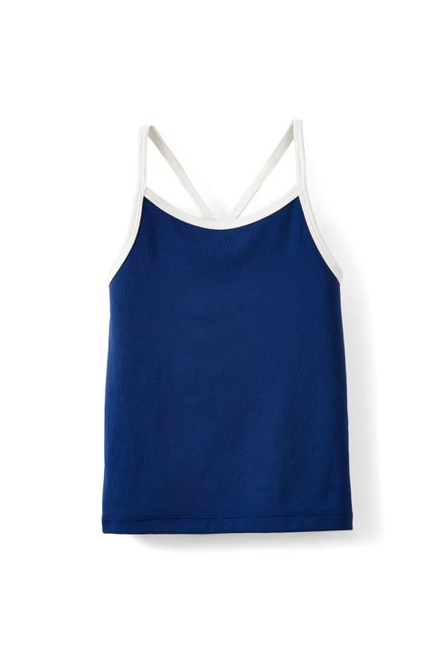 Kid's Soft Stretch Active Cross Back Tank