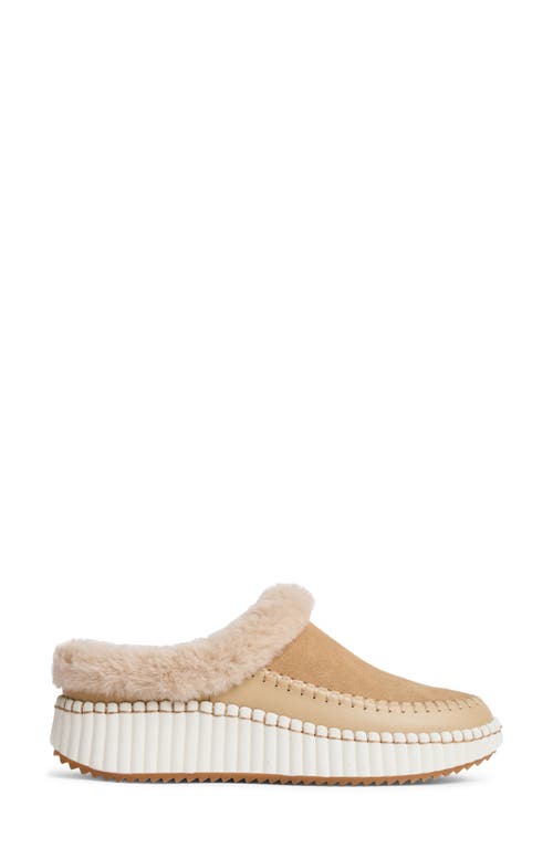 Jack Rogers Josie Faux Fur Sneaker In Gold