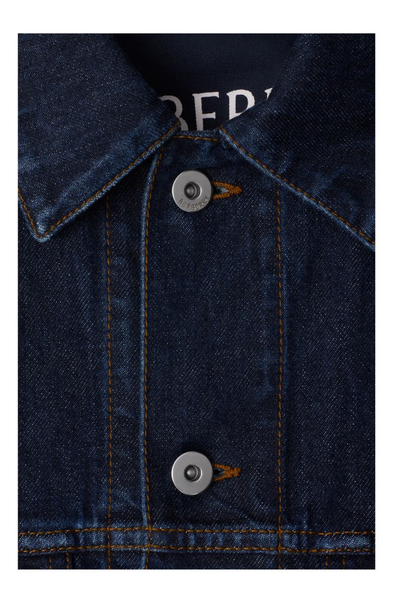 Burberry Denim Jacket, Alternate, color, 