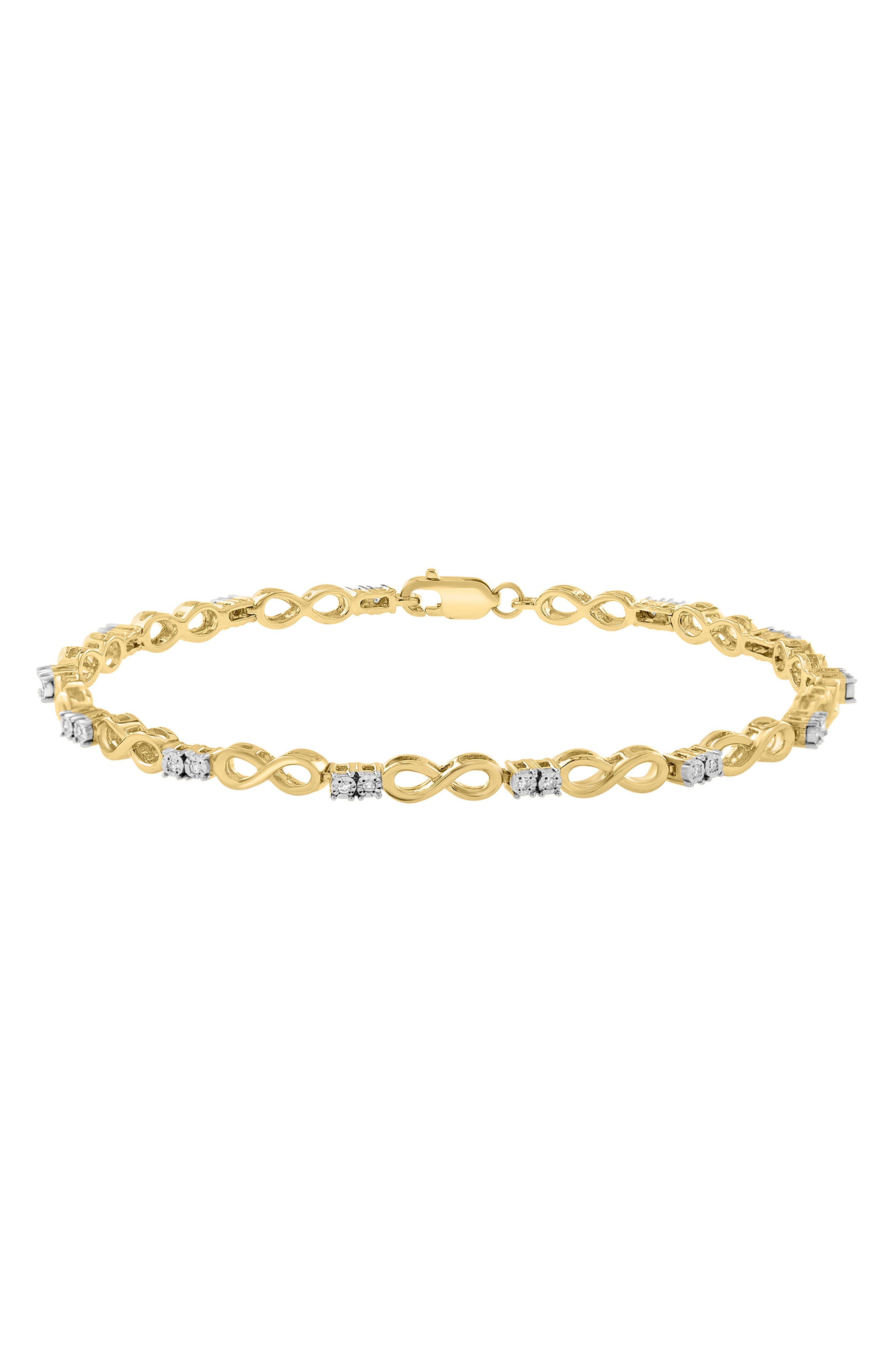 EFFY Diamond Infinity Chain Bracelet