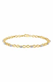 EFFY Diamond Infinity Chain Bracelet