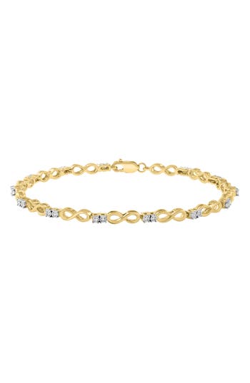 Effy Diamond Infinity Chain Bracelet In Gold