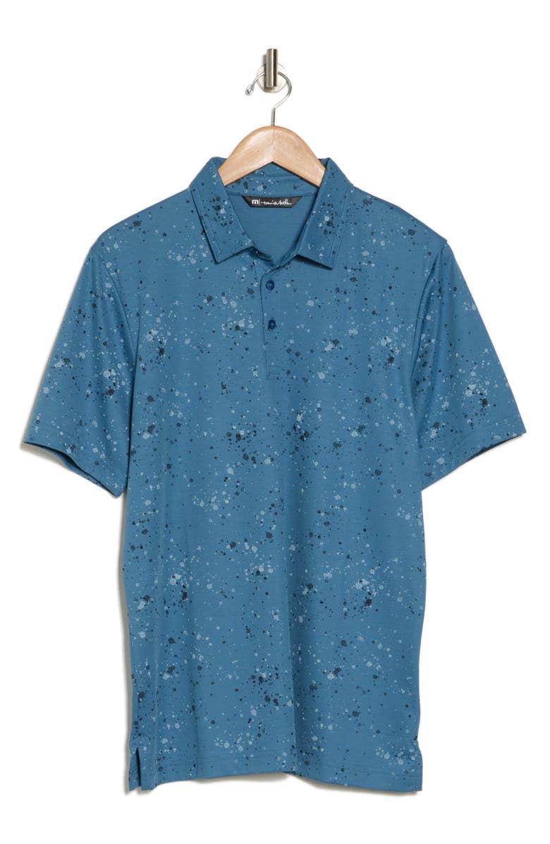 TravisMathew Splatter Print Polo, Alternate, color,