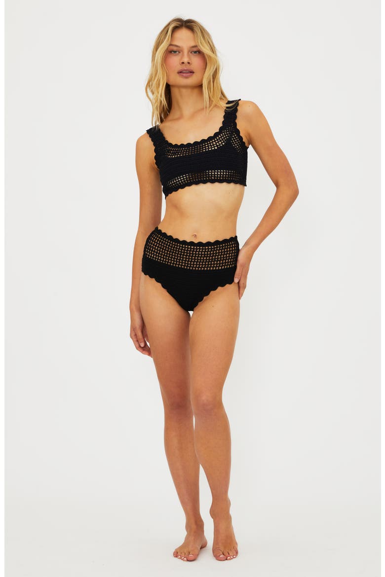 Wyatt Bikini Bottoms, Alternate, color, BLACK