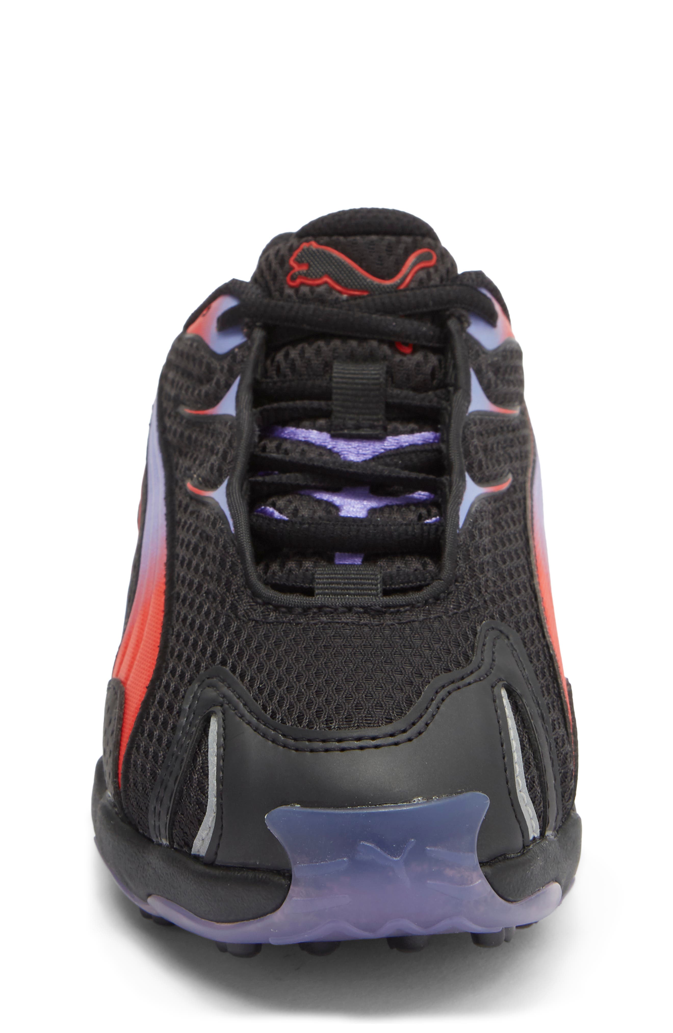 Kids' Inhale Jr Sneaker, Alternate, color, PUMA BLACK/ PUMA RED