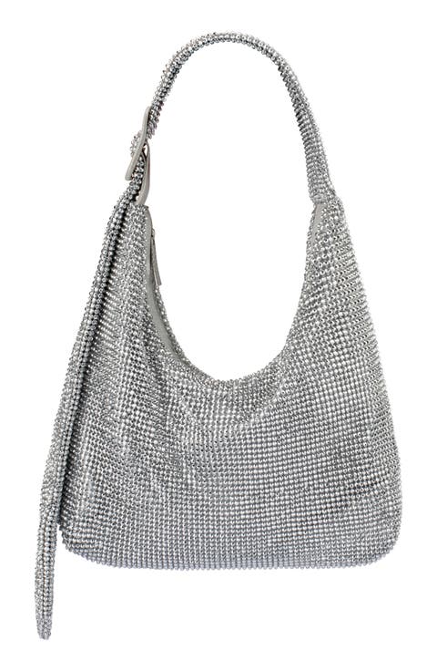 Calypso Crystal Mesh Shoulder Bag