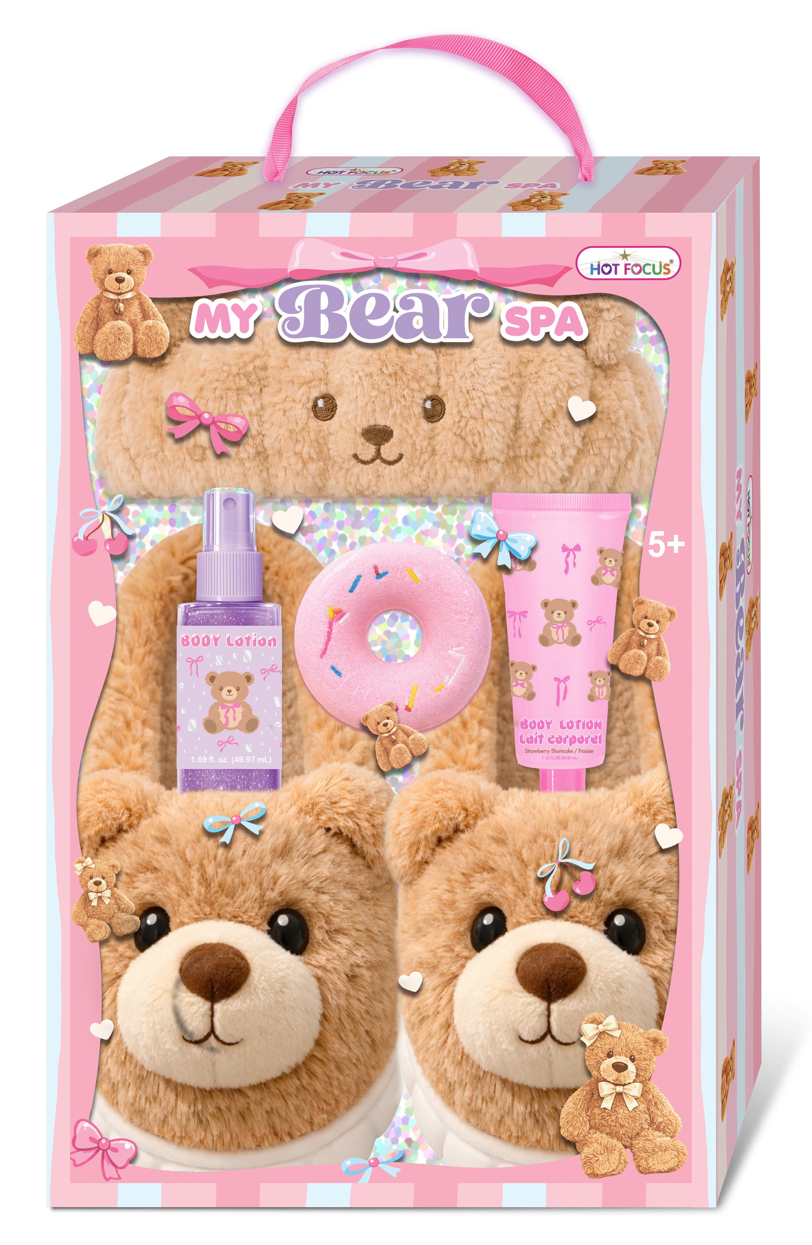 Kids' Fuzzy Friend Retreat 5-Piece Spa Set
