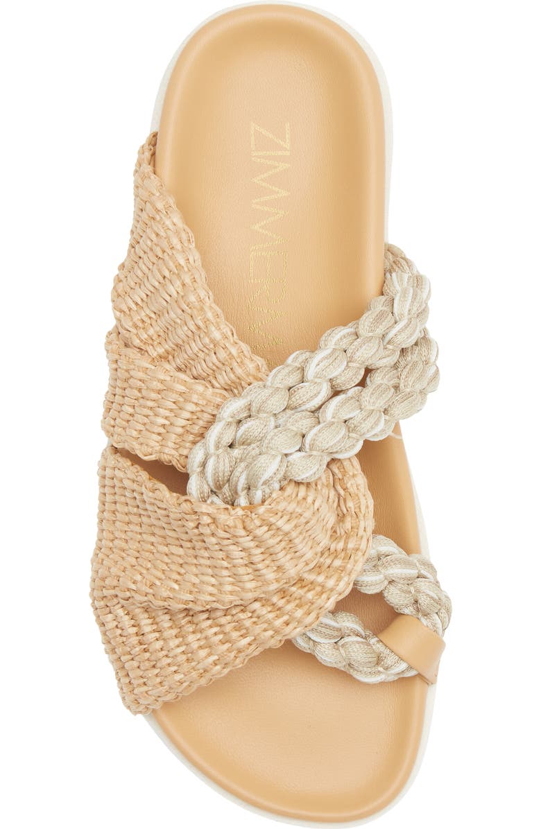 Zimmermann Interlock Rope Slide Sandal, Alternate, color,
