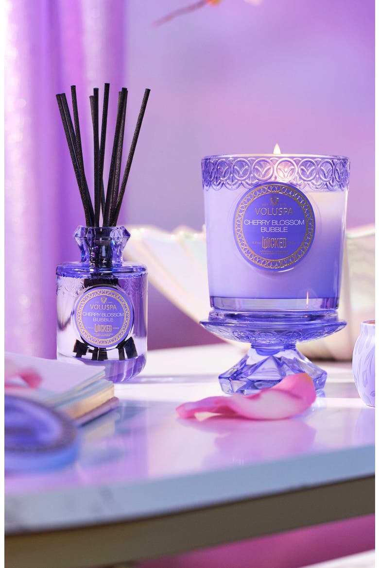Wicked Collection Cherry Blossom Bubble Candle, Alternate, color, NO COLOR