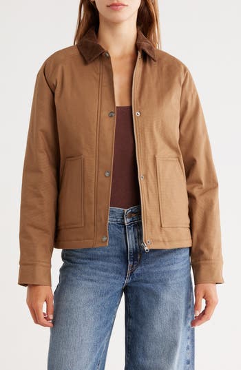 Thread & Supply Barn Jacket In Brown