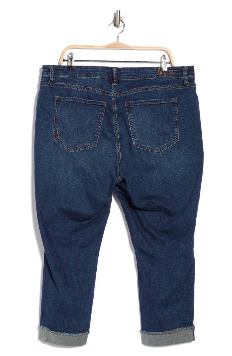 KUT from the Kloth Amy Crop Straight Leg Jeans, Alternate, color, Wedlia