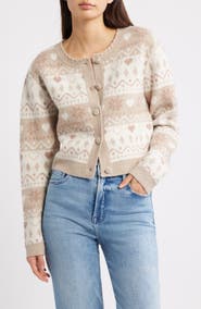 All in Favor Fair Isle Cardigan