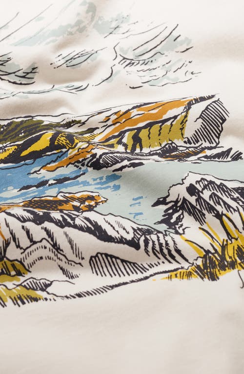 Seasalt Cornwall Midwatch Organic Cotton Graphic T-shirt In Animal Print