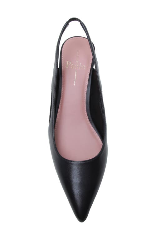 Linea Paolo Corley Pointed Toe Slingback Pump In Animal Print
