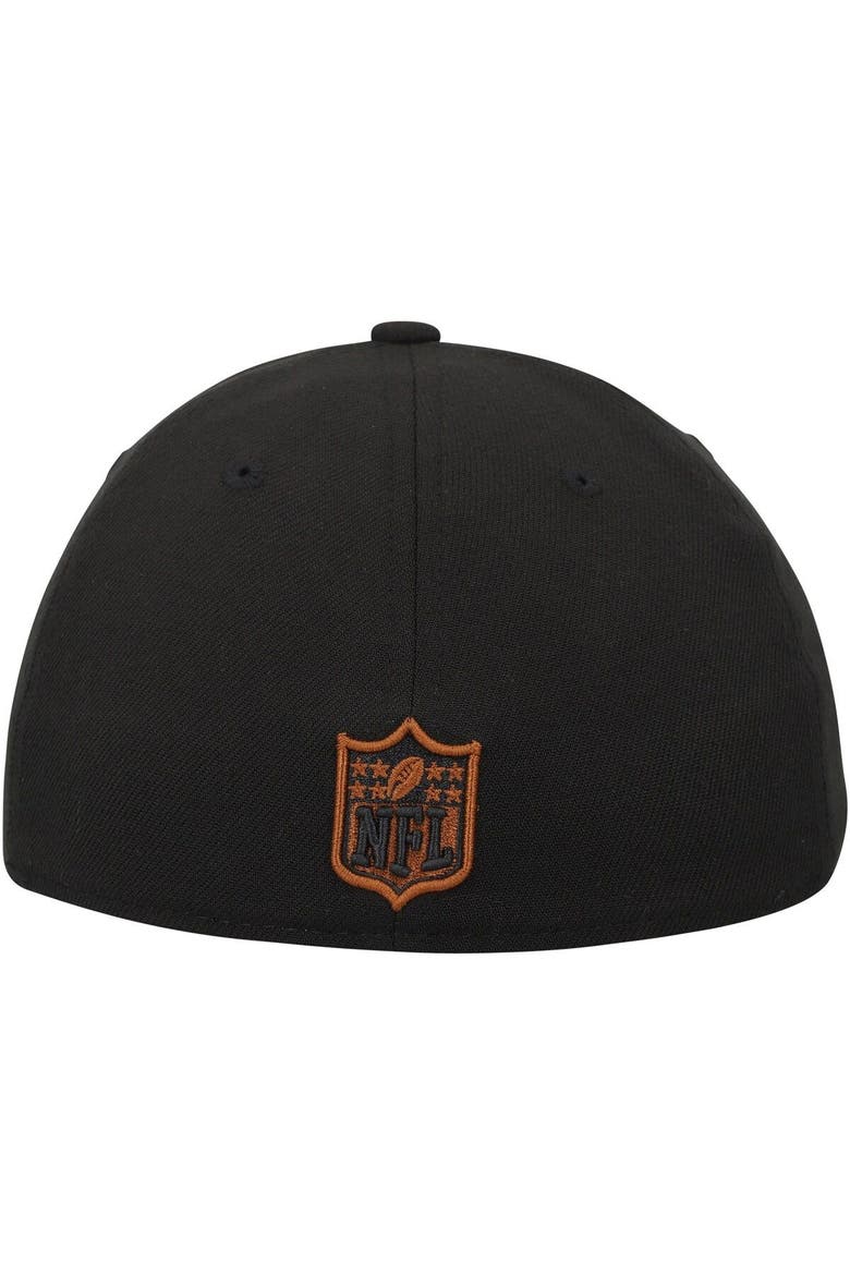 Men's New Era Black Carolina Panthers Gulch 39THIRTY Flex Hat, Alternate, color, Black