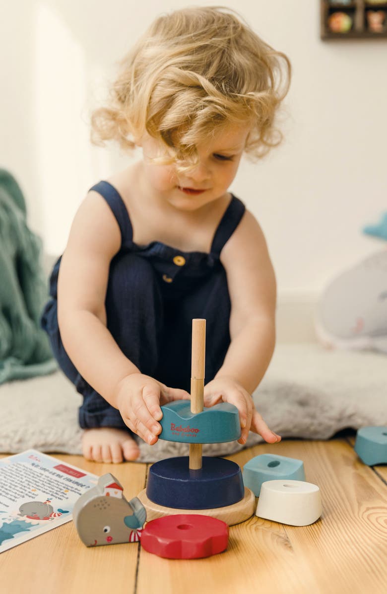 Bababoo and friends<sup>®</sup> Wilma Whale Stacking Toy, Alternate, color, Blue