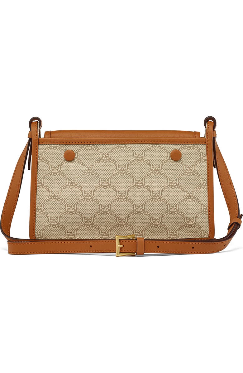 MCM Himmel Lauretos Coated Canvas Crossbody Bag, Alternate, color, Oatmeal