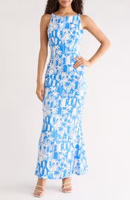 SUGARLIPS Mizie Open Back Maxi Dress