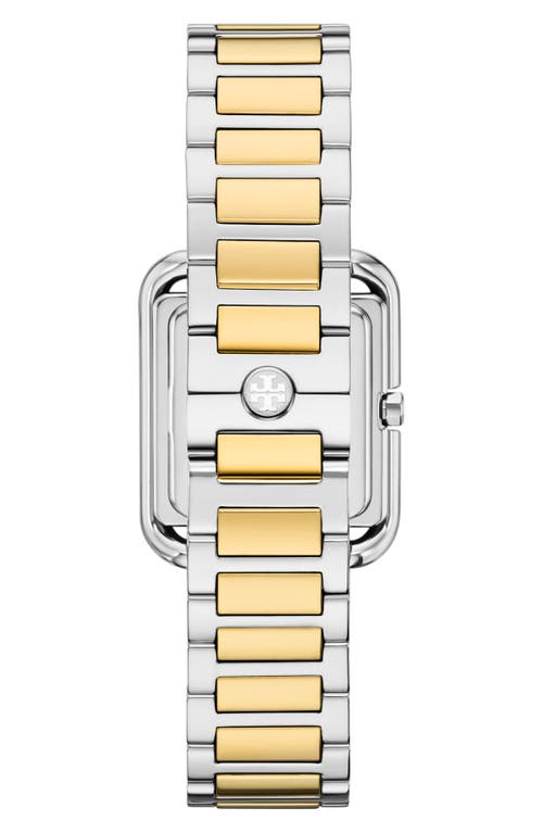 Tory Burch The Kira Square Bracelet, 24mm In Two Tone