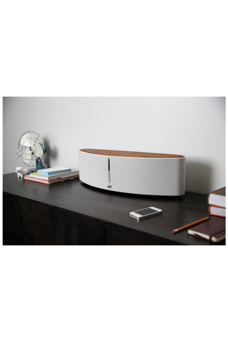 'Woodbourne' Wireless Speaker, Alternate, color, MAHOGANY WHITE
