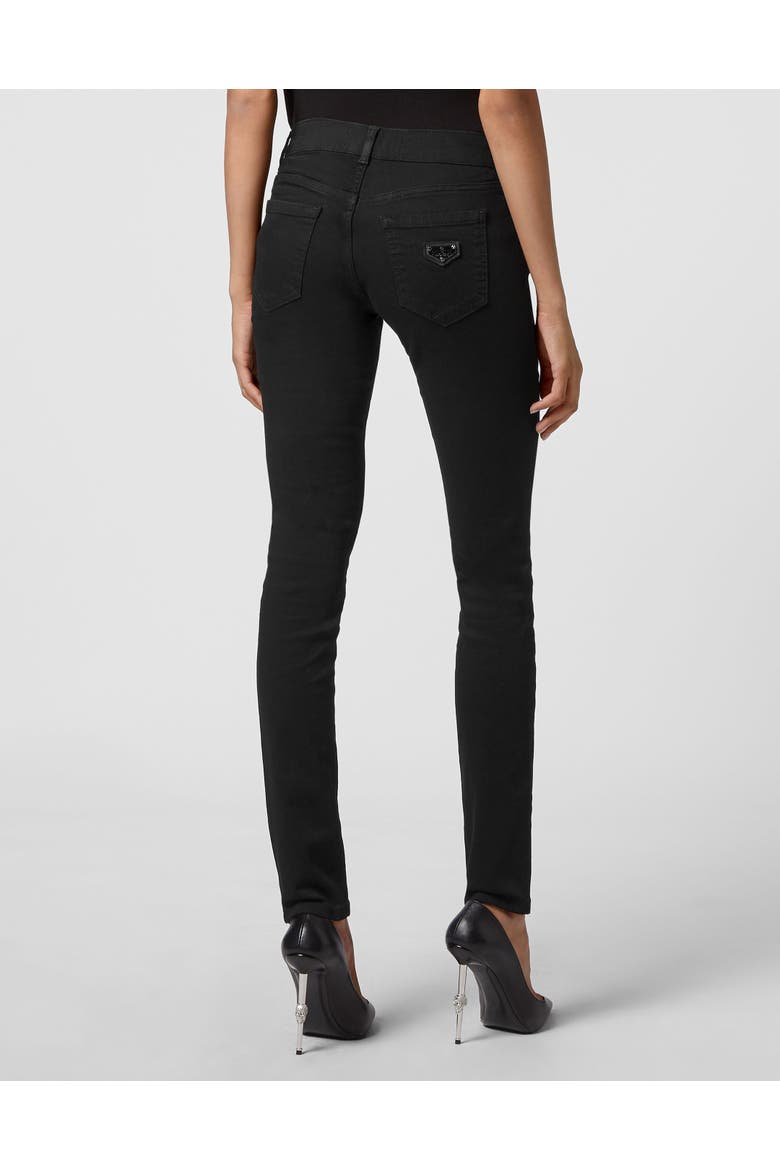 Jeans Slim Fit Women, Alternate, color, Blackout