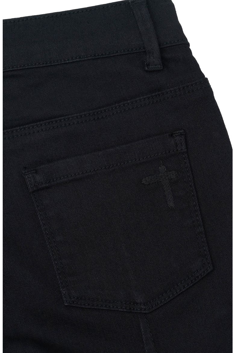 Kids' Carlo Skinny Jeans, Alternate, color, BLACK MULTI CROSS