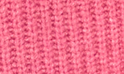 Vince Camuto Saddle Raglan Sleeve Rib Cardigan In Pink