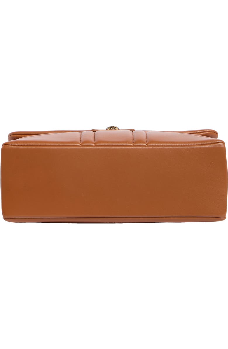 Kurt Geiger London Union Jack Leather Crossbody Bag, Alternate, color, Light/Pastel Brown