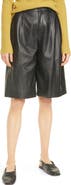Vince Leather Shorts